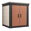 Armario de Plástico para Exterior con Puertas Dobles